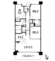 Floor: 3LDK + W, the area occupied: 70.3 sq m, Price: TBD