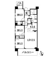 Floor: 3LDK + W, the occupied area: 72.82 sq m, Price: TBD