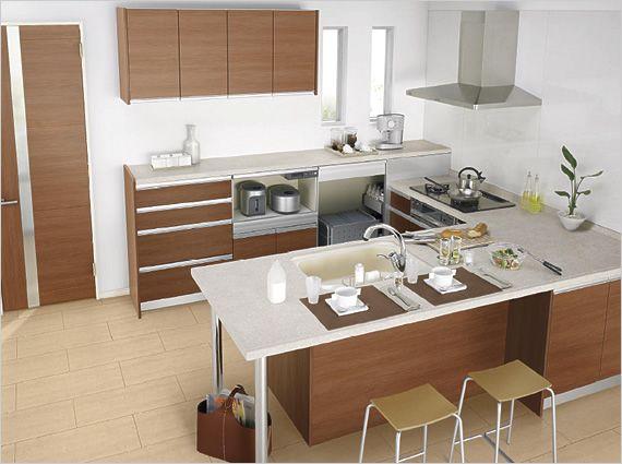 Building plan example (Perth ・ Introspection). Kitchen
