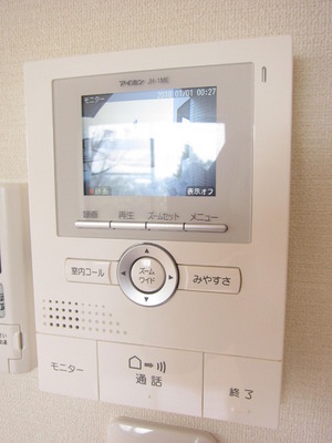 Security. TV monitor Hong