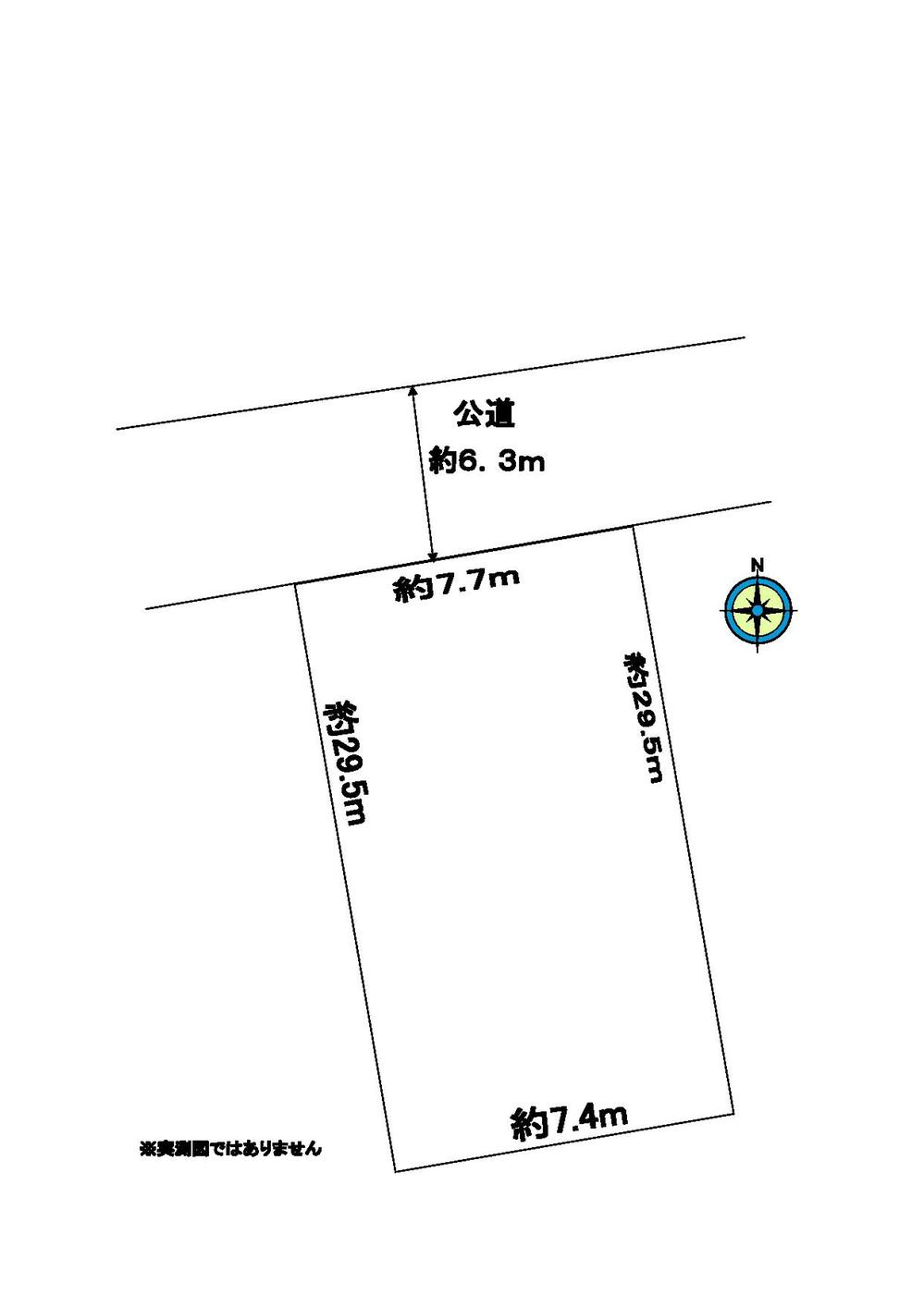 Compartment figure. Land price 120 million yen, Land area 229.87 sq m