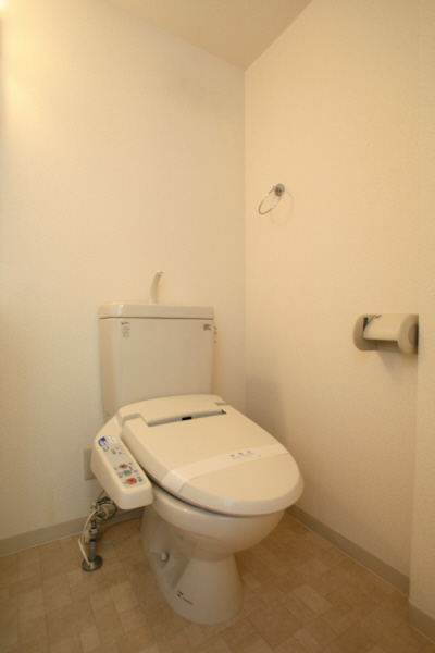 Toilet. With warm water washing toilet seat