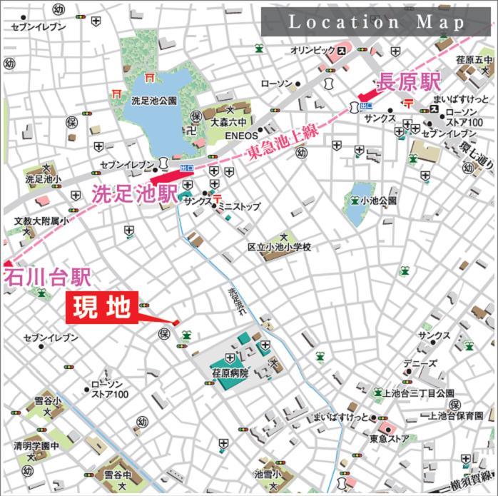 Local guide map