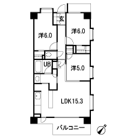 Floor: 3LDK + 3WIC, occupied area: 70.11 sq m