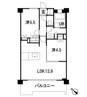 Floor: 2LDK + SIC, the occupied area: 52.68 sq m