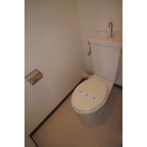 Toilet. Since there is also toilet (Power, With cleaning function toilet seat can be installed)