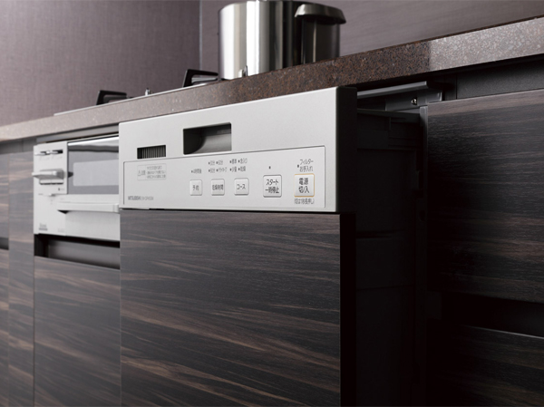 Kitchen.  [Dishwasher] Removing bacteria ・ Washing ・ With a drying function, Energy-saving is of equipment. It is equipped with a dry-only heater to reduce the smell of the dry.  ※ H ・ Except for the J type (same specifications)