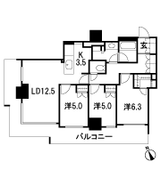 Floor: 3LDK + WIC, the area occupied: 75.54 sq m, Price: 80,980,000 yen ・ 81,380,000 yen, now on sale