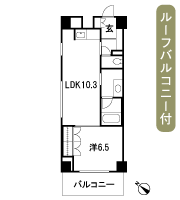 Floor: 1LDK, occupied area: 42.74 sq m, Price: 42,900,000 yen, now on sale