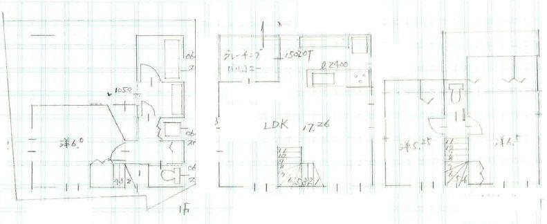 Floor plan. 48,900,000 yen, 3LDK, Land area 50.07 sq m , Building area 84.38 sq m