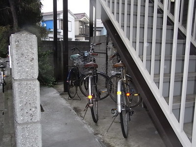 Other common areas. bicycle parking space ☆ 