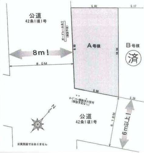 Compartment figure. 56,800,000 yen, 3LDK, Land area 59.33 sq m , Building area 103.03 sq m