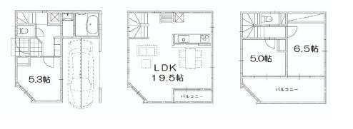 Building plan example (floor plan). Building plan example