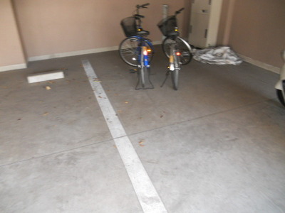 Other common areas. bicycle parking space