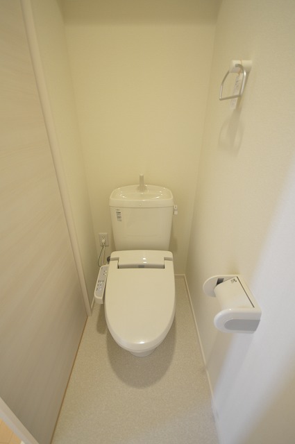 Toilet. With warm water washing toilet seat ☆