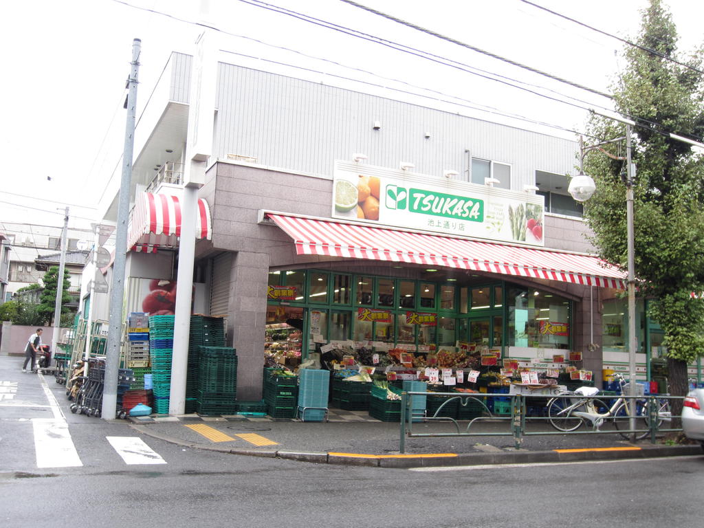 Supermarket. 236m to Super Tsukasa Ikegami street store (Super)