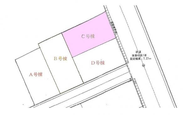 Compartment figure. 63,500,000 yen, 3LDK, Land area 72.58 sq m , Building area 72.52 sq m