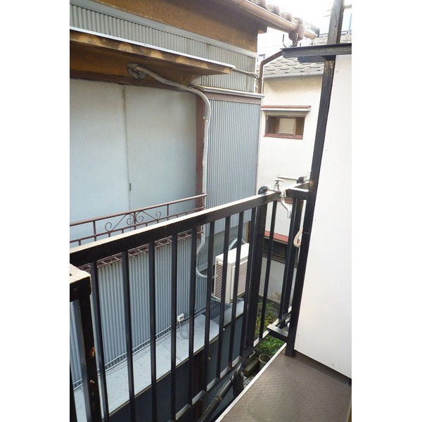 Balcony. There Laundry Area