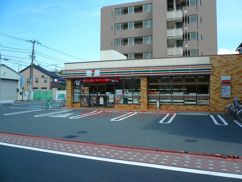 Convenience store. Seven-Eleven Ota Kojiya small Kitamise (convenience store) to 323m