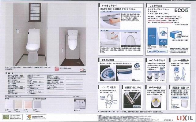 Building plan example (introspection photo). Toilet example