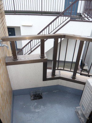 Balcony. Balcony & Laundry Area