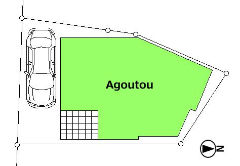 Compartment figure. 42,800,000 yen, 3LDK, Land area 46.83 sq m , Building area 86.6 sq m mosquitoes - space - Sutsuki