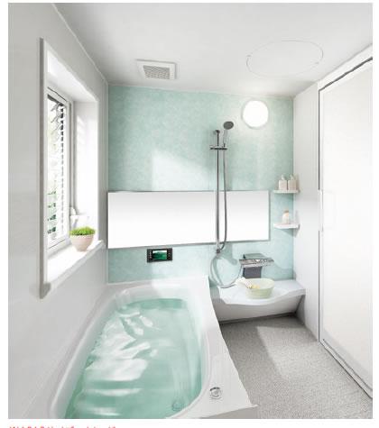Same specifications photo (bathroom). Bathrooms: construction cases
