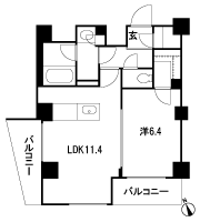 Floor: 1LDK + WIC + SIC + TR, the occupied area: 45.25 sq m, Price: 34,800,000 yen, now on sale
