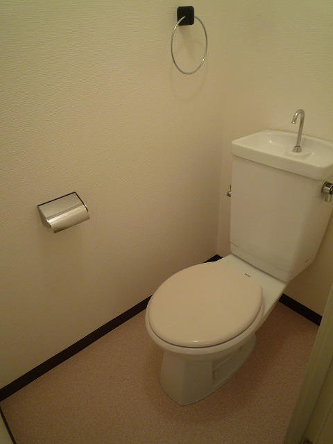 Toilet.  ※ It is introspection photos of 202 in Room. 