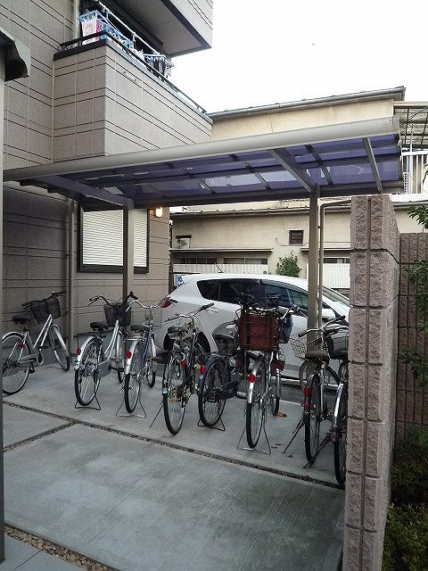 Other common areas. bicycle parking space ☆ 