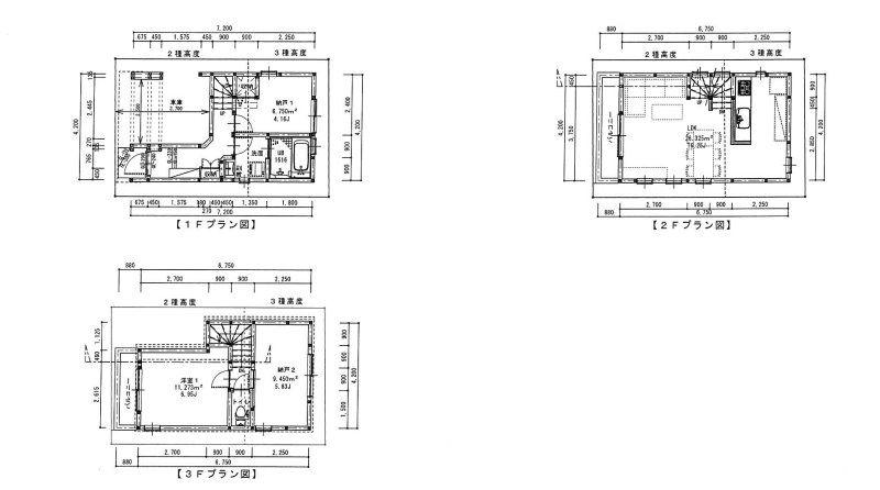 Building plan example (floor plan). 74.04 square meters 14.9 million yen