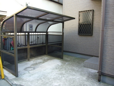 Other common areas. Bicycle-parking space