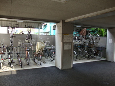 Other common areas. Bicycle-parking space