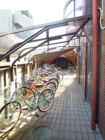 Other common areas. Is a bicycle parking lot