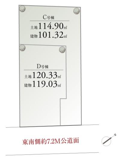 The entire compartment Figure. ※ It is not in the survey map.