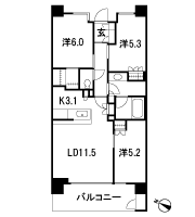 Floor: 3LD ・ K + WIC + TR, the occupied area: 69.43 sq m, Price: TBD