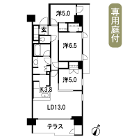 Floor: 3LD ・ K + 2WIC + SIC + TR + N, the occupied area: 79.81 sq m, Price: TBD