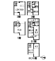 Floor: 4LDK, occupied area: 144.45 sq m, Price: 100 million 26.4 million yen, currently on sale