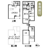 Floor: 2LDK, the area occupied: 85.4 sq m, Price: 84,900,000 yen, now on sale