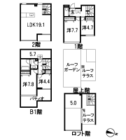 Floor: 4LDK, occupied area: 114.29 sq m, Price: 100 million 13.2 million yen, currently on sale