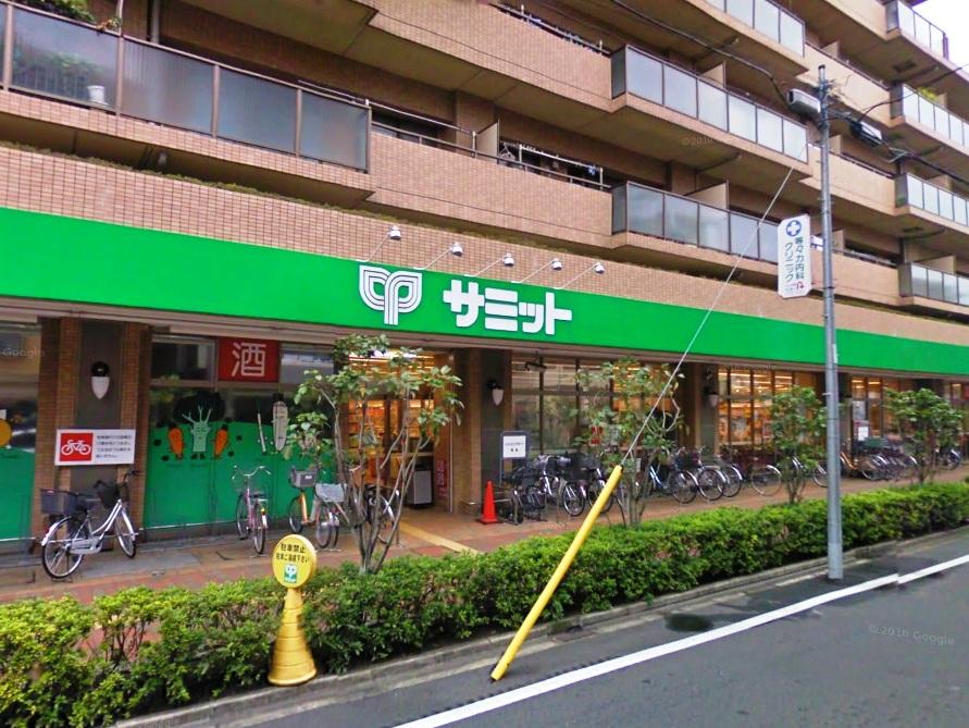 Supermarket. 895m until the Summit store Fukasawa Sakagami shop
