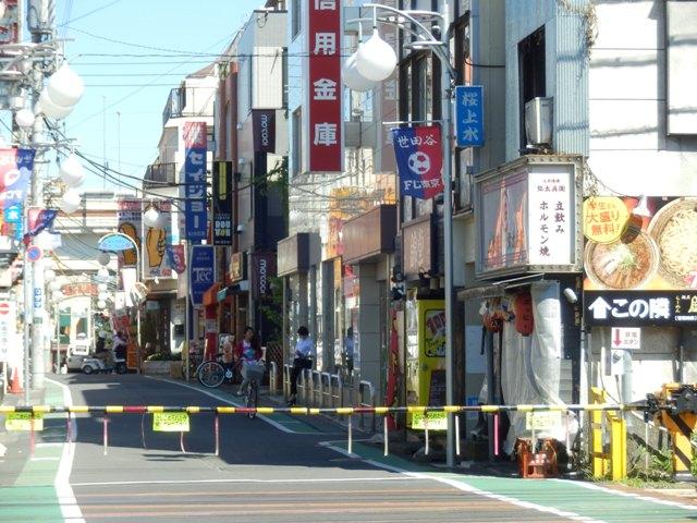 Streets around. 400m to the station shopping street