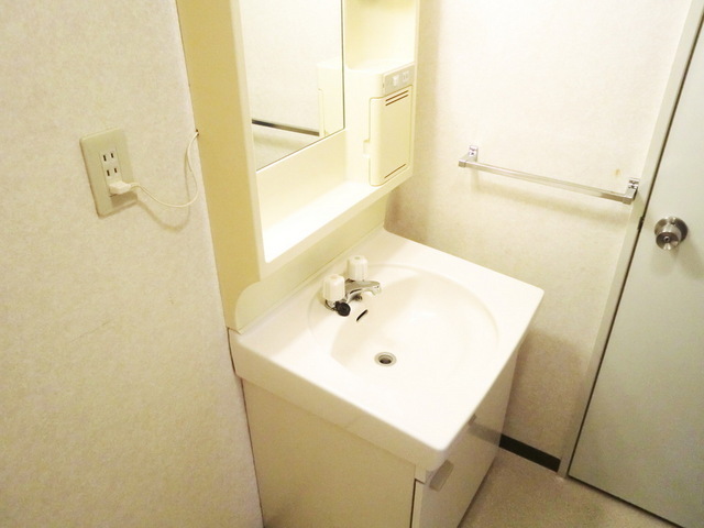 Washroom. It is a convenient independent wash basin