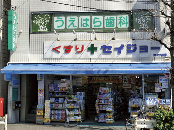 Surrounding environment. Seijo of medicine Fukasawa immobility store (about 100m / A 2-minute walk)