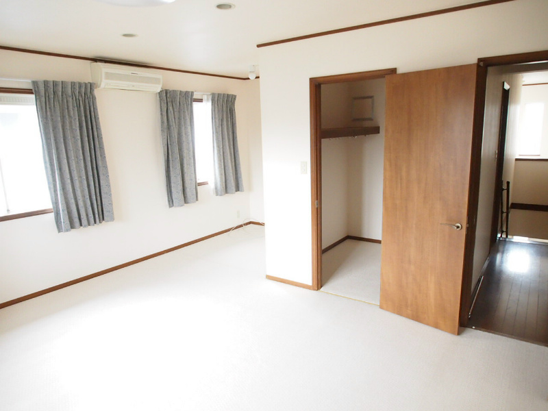 Other room space. Walk-in closet in the master bedroom