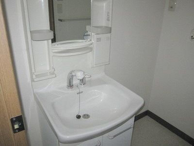 Washroom. It is a convenient independent washbasin