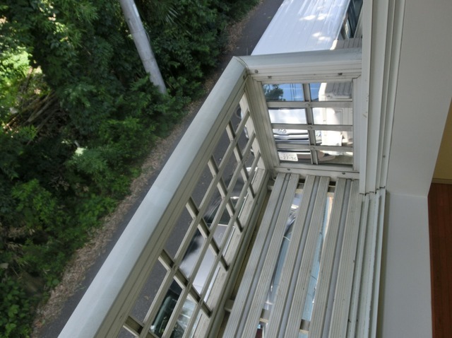 Balcony. Laundry outside is dry possible