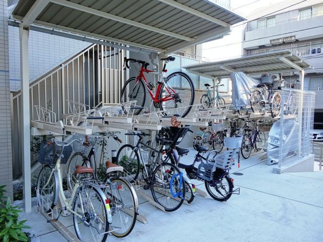 Other common areas. Bicycle-parking space