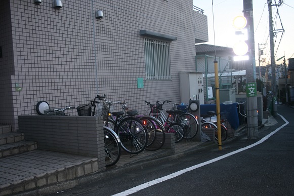 Other room space. Bicycle-parking space