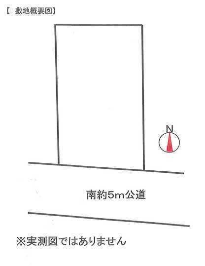 Compartment figure. Land price 87,800,000 yen, Land area 125.42 sq m   [Site plan]  ※ Not a survey map